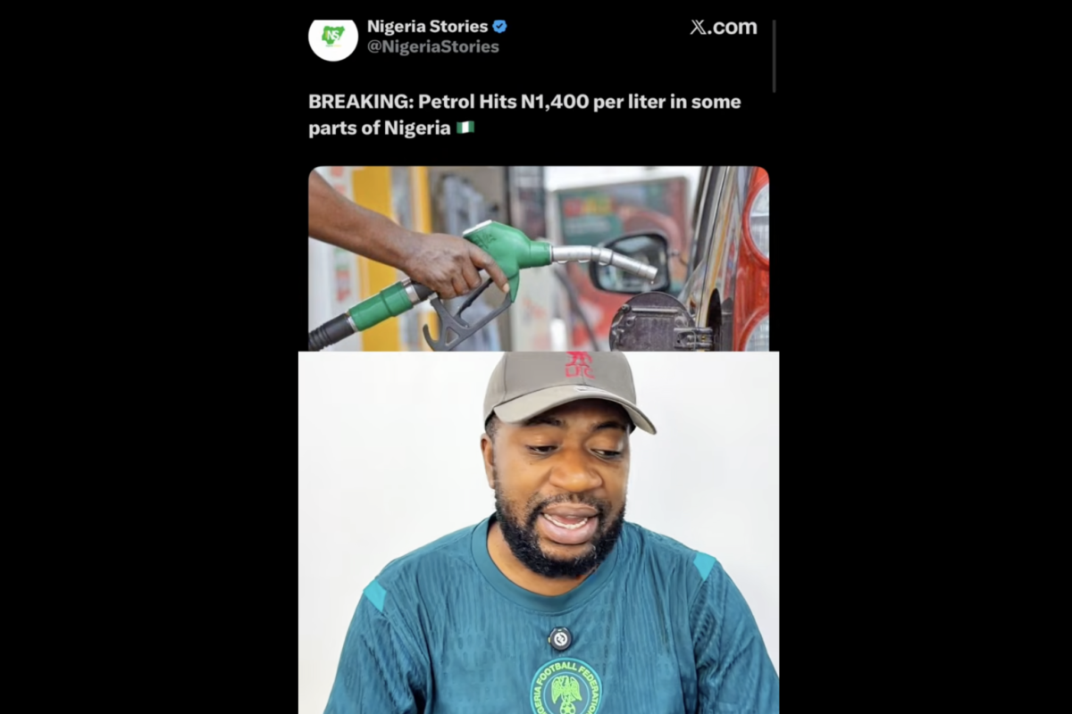 Soccer Content material Creator, “past the match” Criticises Nigerian Authorities Over Rising Gas Prices – Softfootball
