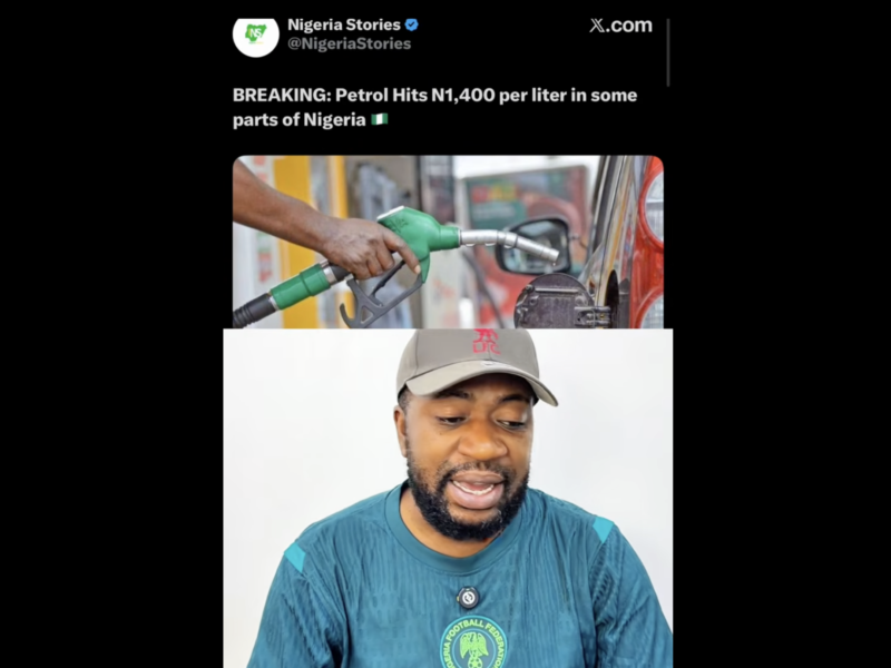 Soccer Content material Creator, “past the match” Criticises Nigerian Authorities Over Rising Gas Prices – Softfootball