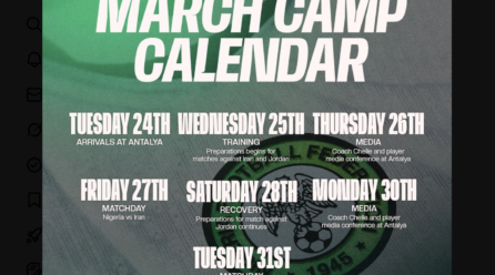 Tremendous Eagles Launch Camp Schedule for March 2026 Worldwide Break – Softfootball