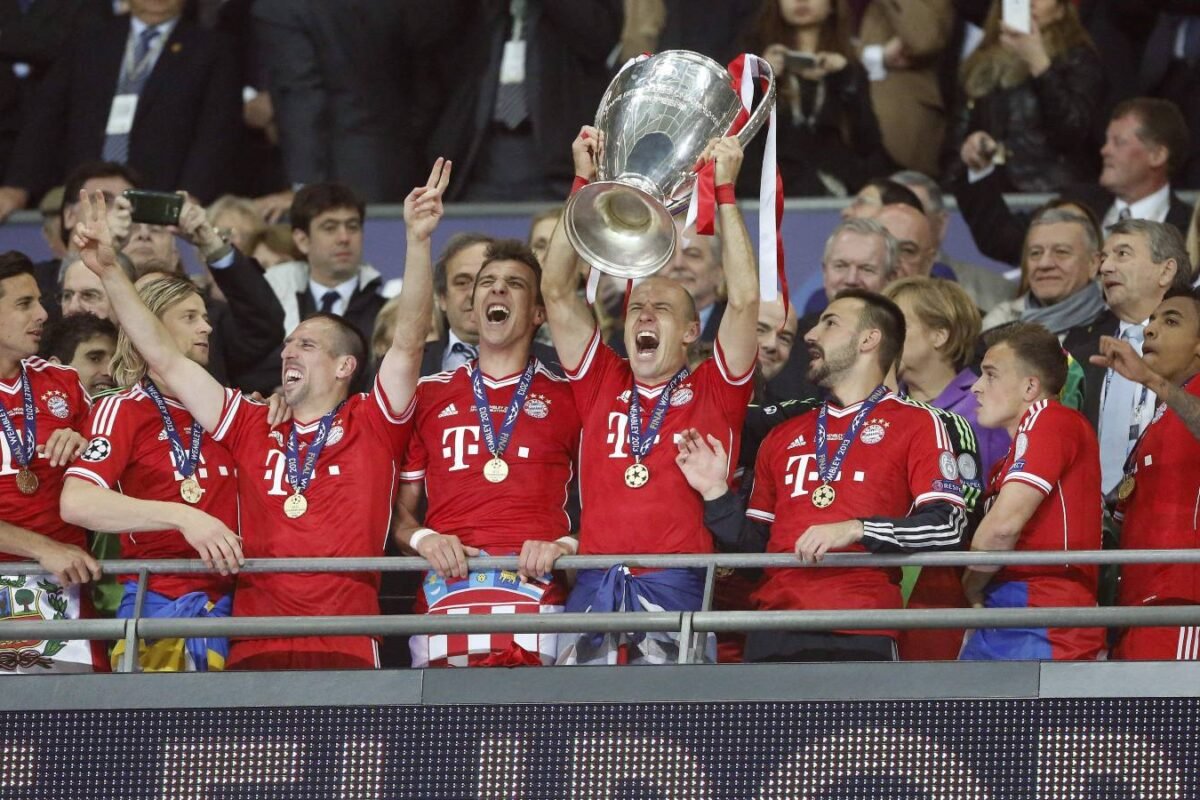 Yearly they’ve gained Champions League