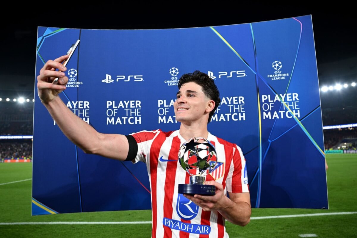 Álvarez Wins Man of the Match as Atlético Beat Barcelona in UCL Conflict – Softfootball