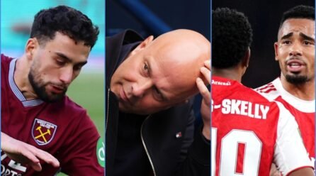 Arsenal duo and West Ham pair won’t play once more this season