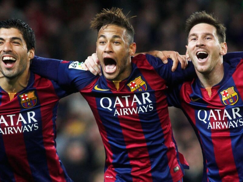 The story of Messi, Neymar, Suarez’s most iconic celebration photograph