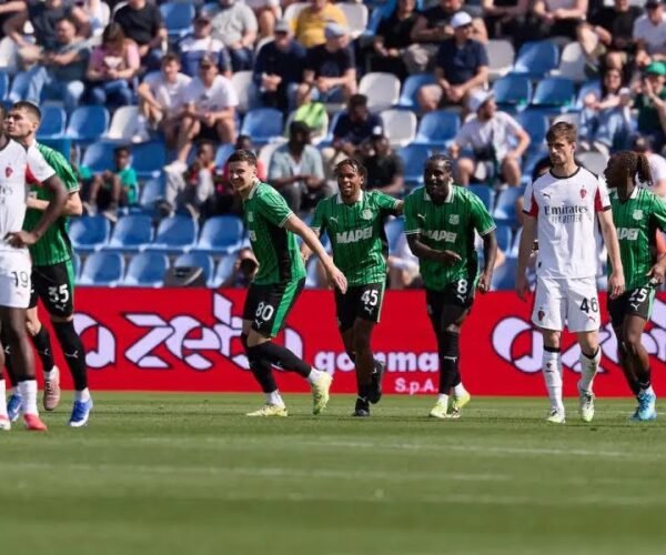 AC Milan fell to a 2-0 defeat in opposition to Sassuolo after Tomori’s early pink card – Softfootball