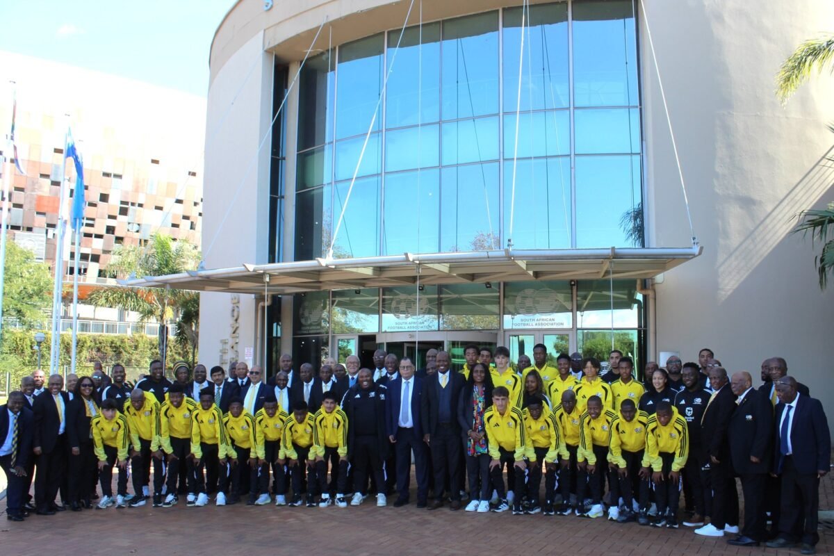SAFA Rally Behind South Africa U17 Staff Forward of AFCON Match in Morocco – Softfootball