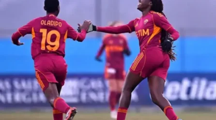 Tremendous Falcons Have fun Babajide and Oladipo After Roma Title Triumph – Softfootball