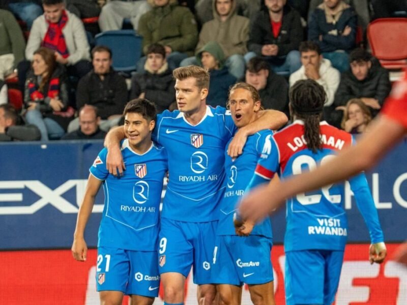 Atlético Madrid Edge Osasuna 2–1 in Tight La Liga Battle – Softfootball
