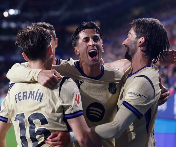 Barcelona Edge Osasuna 2–1 to Transfer Nearer to La Liga Title Glory – Softfootball