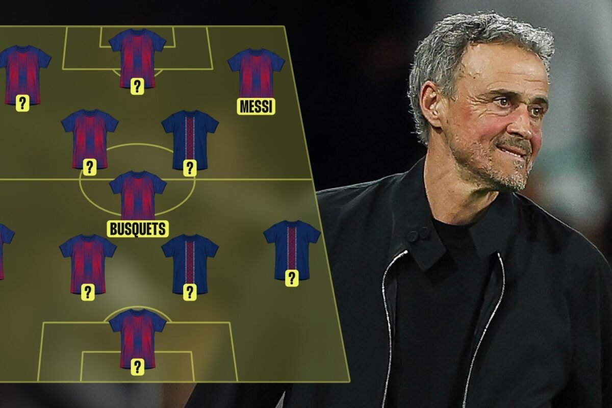 Who makes a mixed XI of Luis Enrique’s PSG and Barcelona?