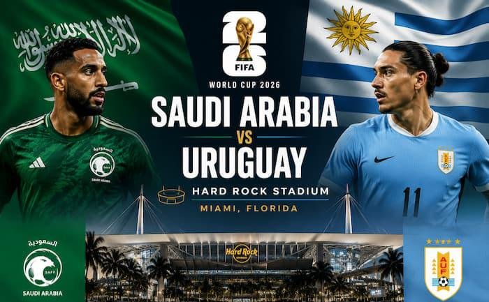Saudi Arabia and Uruguay Set for Essential World Cup Opener – Softfootball