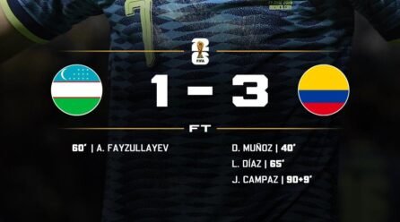 Colombia Open World Cup With 3-1 Win Over Uzbekistan – Softfootball