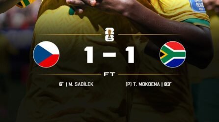 Czechia had been held to a 1-1 draw by South Africa of their 2026 FIFA World Cup Group A conflict – Softfootball