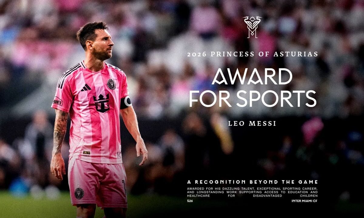 Lionel Messi Wins 2026 Princess of Asturias Award for Sports activities – Softfootball