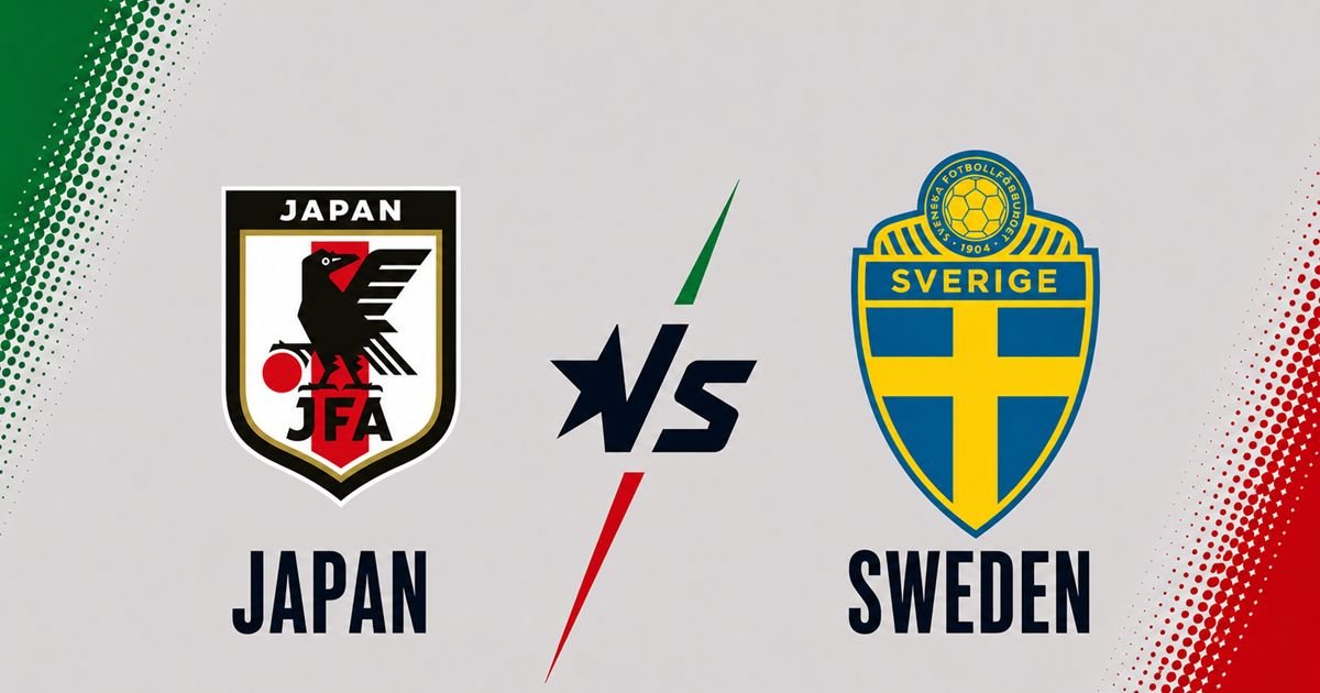 Japan Face Sweden in Decisive Group F Battle at World Cup 2026 – Softfootball