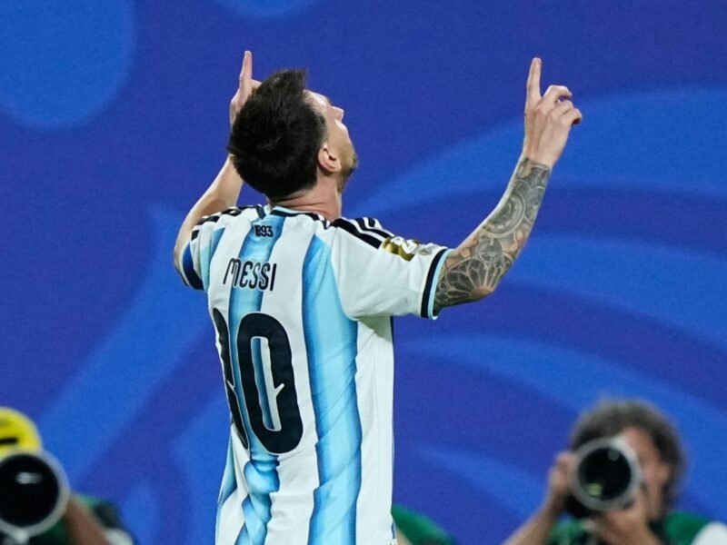 Signed Lionel Messi World Cup shirt listed from 99p in historic public sale