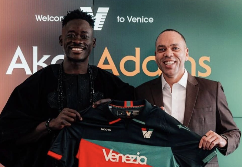 Akor Adams Joins Venezia FC on 4‑Yr Deal – Softfootball