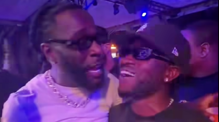 Burna Boy Hyperlinks Up With Ademola Lookman in Portugal as Two Nigerian Icons Join – Softfootball