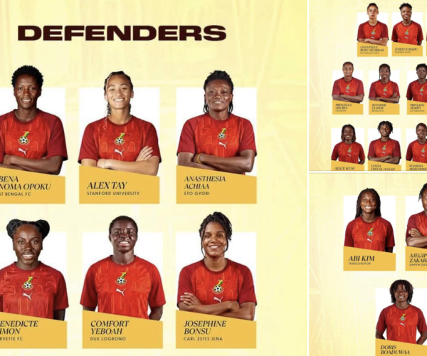 Ghana Announce Black Queens Squad for WAFCON 2026 – Softfootball