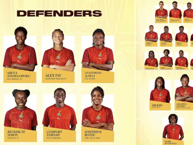 Ghana Announce Black Queens Squad for WAFCON 2026 – Softfootball