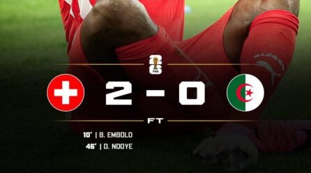 Switzerland Break 88-Yr World Cup Knockout Drought With Algeria Win – Softfootball