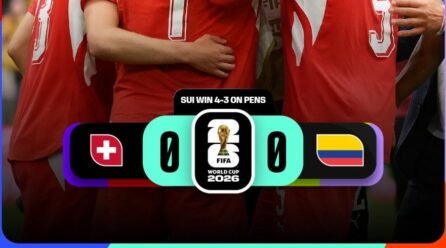 Switzerland Edge Colombia to Attain First World Cup Quarter-final Since 1954 – Softfootball