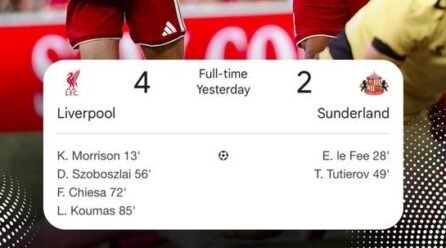Iraola Begins Liverpool Reign With Victory Over Sunderland – Softfootball