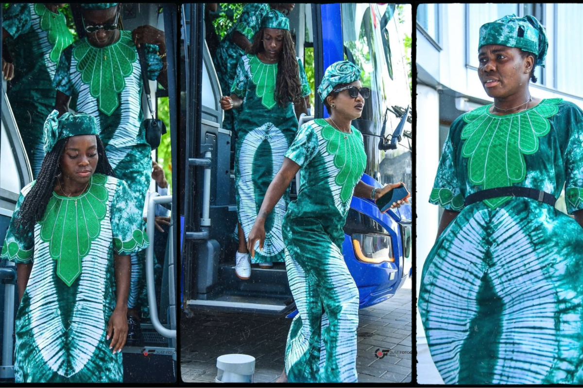 Tremendous Falcons Arrive in Rabat in Elegant Adire Apparel Forward of WAFCON 2026 – Softfootball