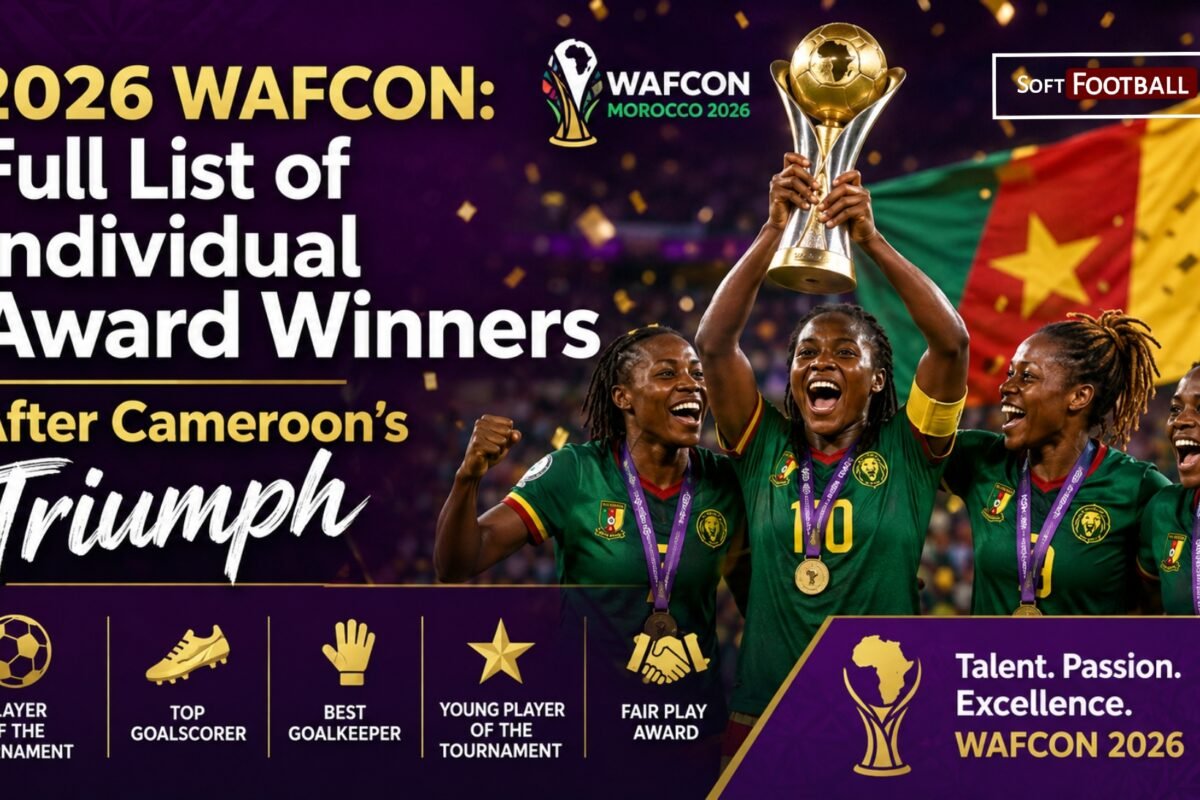 Full Record of Particular person Award Winners After Cameroon’s Triumph – Softfootball