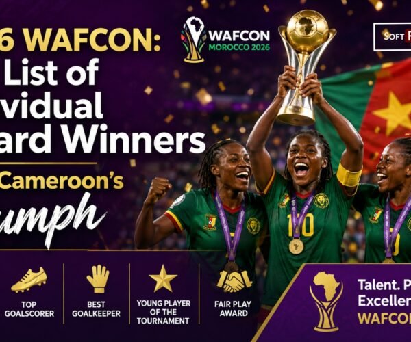 Full Record of Particular person Award Winners After Cameroon’s Triumph – Softfootball