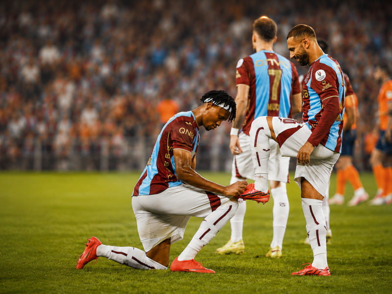 Chibuike Nwaiwu Celebrates With Mohamed Salah After Egyptian Star Fires Trabzonspor to 2–1 Win – Softfootball