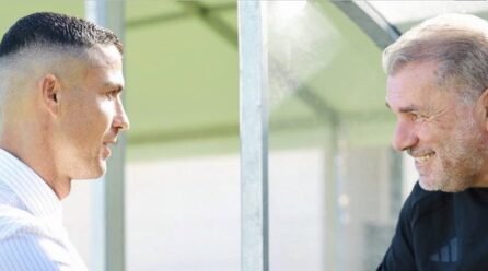 Cristiano Ronaldo Welcomes Ange Postecoglou as Al Nassr Start New Period – Softfootball