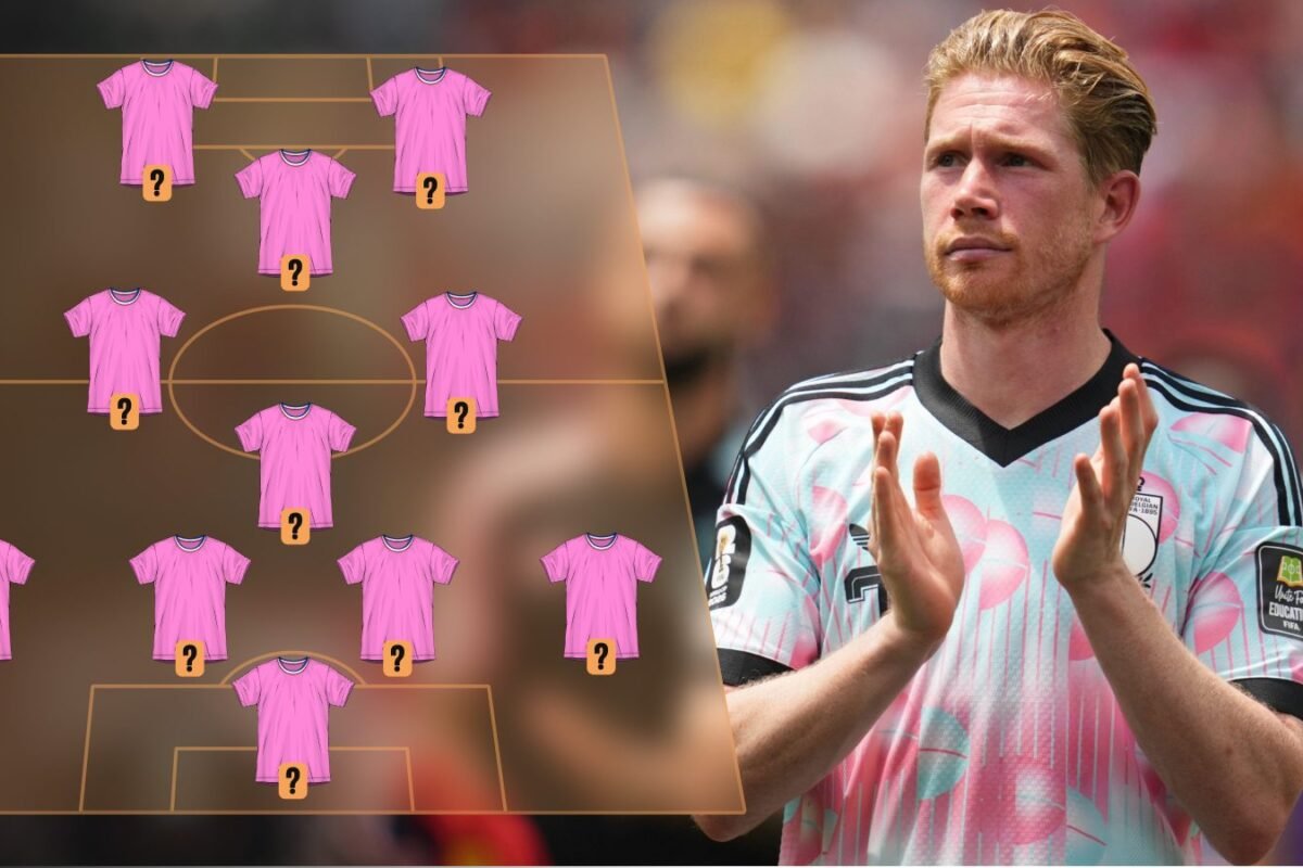 How would De Bruyne match with Messi in beginning XI?