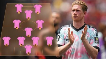 How would De Bruyne match with Messi in beginning XI?