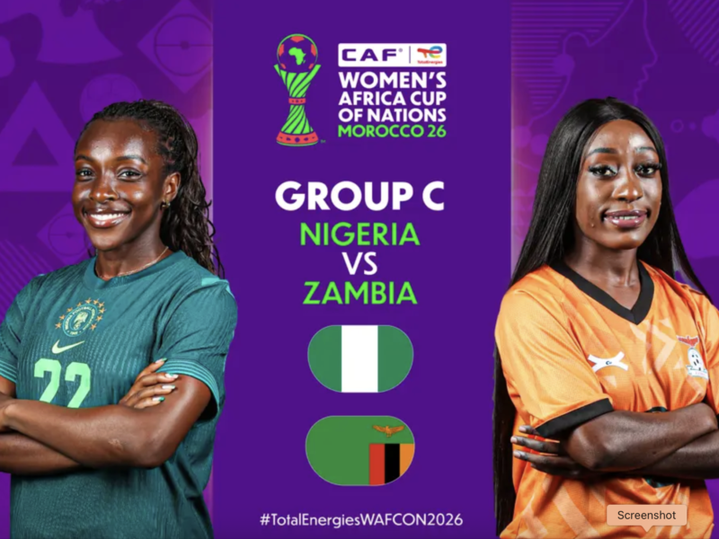 Reside! Tremendous Falcons of Nigeria Vs Zambia, WAFCON Group C match day 2 – Softfootball