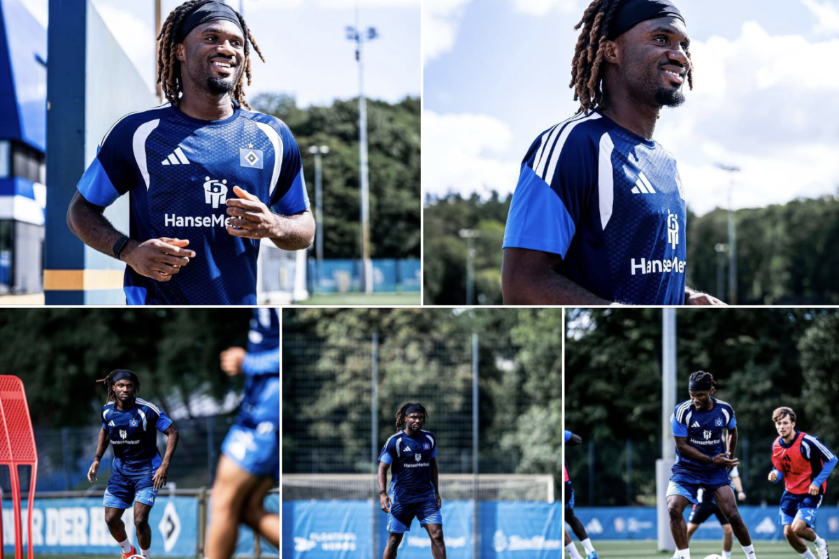 Terem Moffi Takes Half in First Coaching Session at Hamburg After Finishing Switch – Softfootball