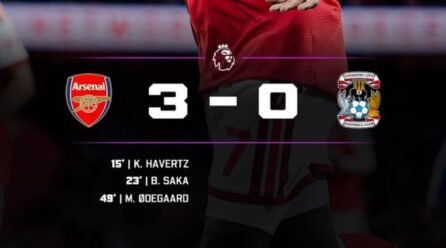 Arsenal Start Title Protection with 3-0 Win Over Coventry – Softfootball