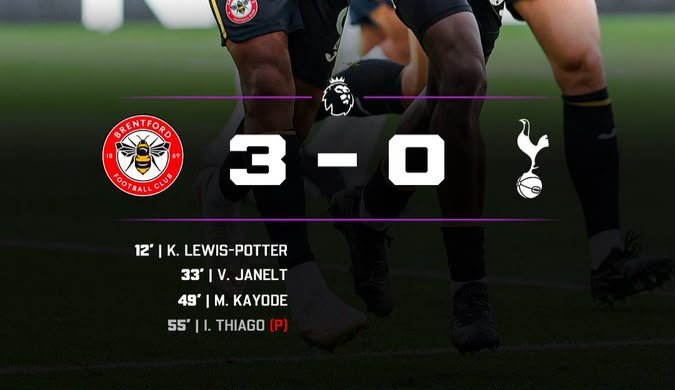 Brentford Humiliate Spurs With 3-0 Opening-Day Win – Softfootball