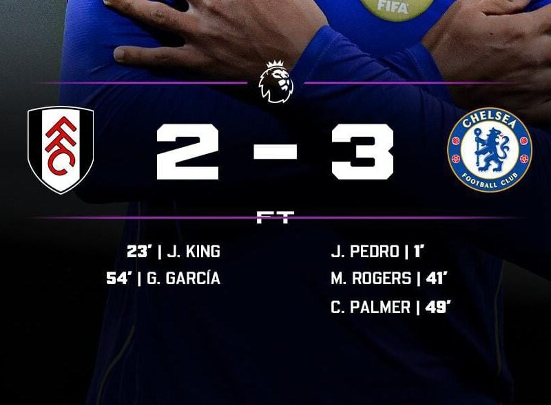 Chelsea Beat Fulham 3-2 in Xabi Alonso’s First Recreation – Softfootball