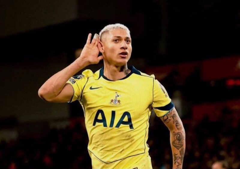 De Zerbi Defends Richarlison Resolution After Tottenham’s Brentford Defeat