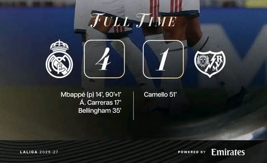 Mbappé Fires Actual Madrid to 4-1 Victory After Betis Shock