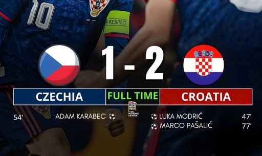 Luka Modrić Scores as Croatia Edge Czechia in Thrilling 2-1 Victory