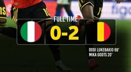 Belgium Beat Italy 2-0 as Godts and Lukebakio Seal Victory