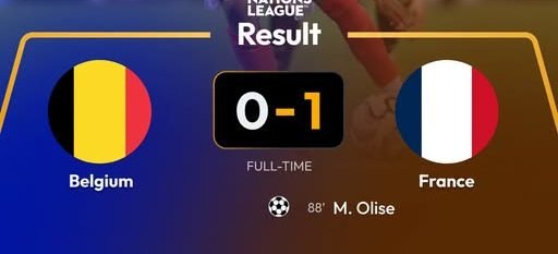 Michael Olise Fires France to Slim Victory Over Belgium