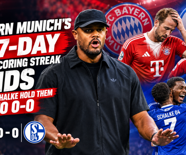 Bayern Munich’s 567‑Day Aim Scoring Streak Ends After Schalke Maintain Them to 0–0