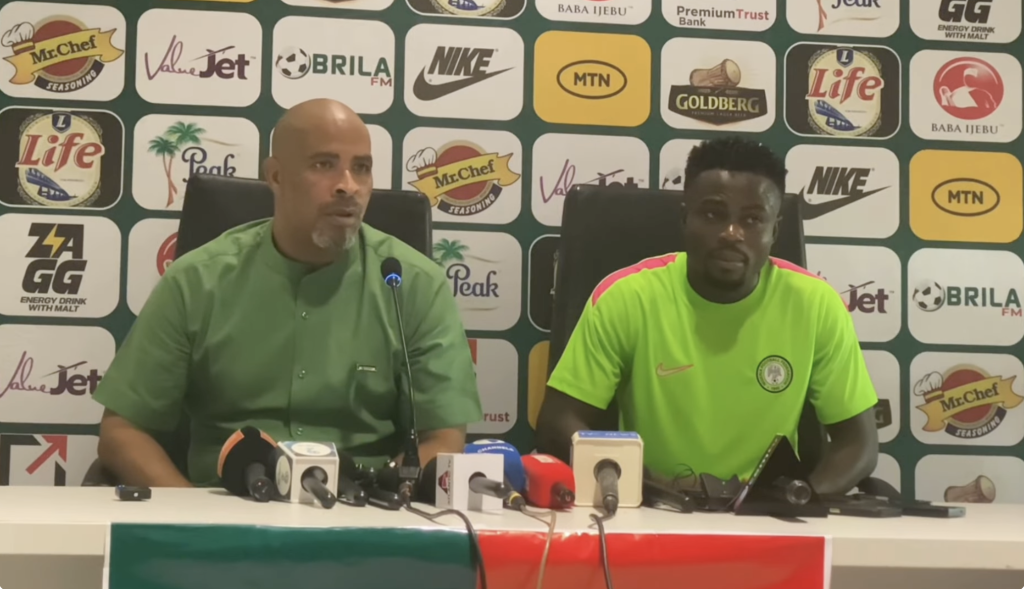 Eric Chelle and Moses Simon After Nigeria’s 2–1 Comeback Win Over Madagascar