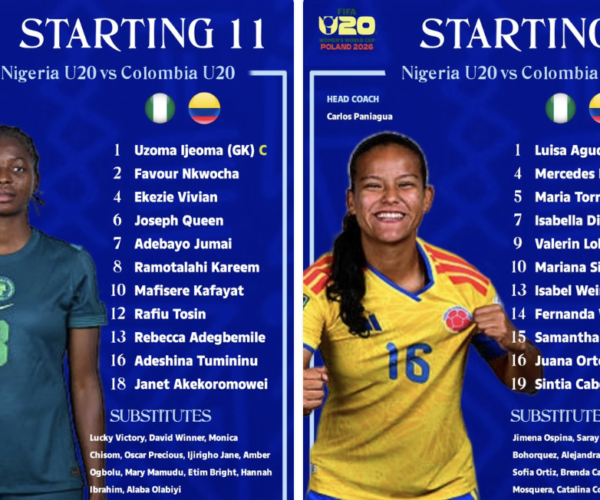 Falconets Announce Beginning XI for Colombia Quarter‑Closing Conflict