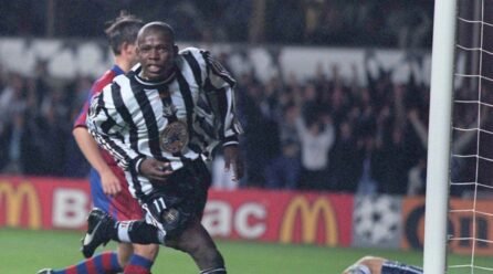 Title beginning XI that beat Barcelona, 1997