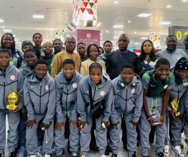 Flamingos Return to Nigeria as WAFU-B U17 Women Cup Champions
