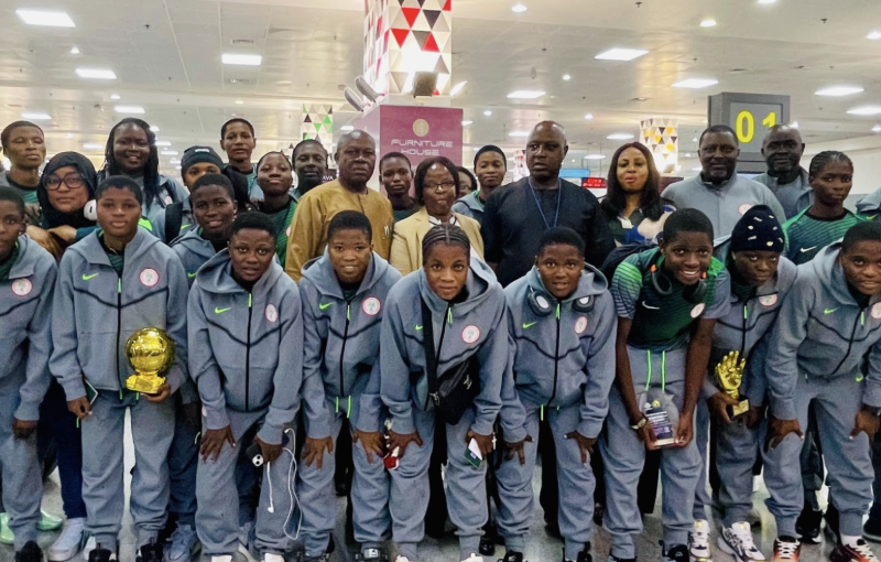 Flamingos Return to Nigeria as WAFU-B U17 Women Cup Champions