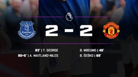 Everton 2-2 Manchester United As Maitland-Niles Rescues Level